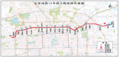 北京地铁 12 号线开始空载试运行，具备全自动无人驾驶功能