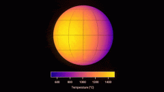 风速超 9000 公里 / 小时，天文学家绘制凌日行星 WASP-43b 温度图